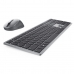 clavier et souris Dell 580-AJQJ Noir Gris Titane QWERTY Qwerty US