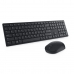 Клавиатура и мышь Dell 580-AJRP Чёрный QWERTY Qwerty US