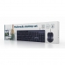 Tastatur og mus GEMBIRD KBS-UM-04 Sort Monochrome QWERTY Qwerty US