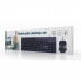 Tastatur og mus GEMBIRD KBS-UM-04 Sort Monochrome QWERTY Qwerty US