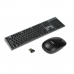 Keyboard and Mouse Ibox DESKTOP KIT PRO Black English QWERTY