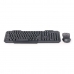 Keyboard and Mouse GEMBIRD KBS-WM-02 Black Monochrome QWERTY Qwerty US