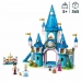 Playset Lego 43206 Cinderella and Prince Charming's Castle (365 Kappaletta)