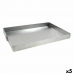 Vierkante mal VR Zilverkleurig Aluminium 45 x 31 x 3,5 cm (5 Stuks)