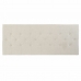 Табла за легло DKD Home Decor Бял полиестер каучук (160 x 7 x 65 cm)