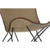 Krēsls DKD Home Decor Metāls Rotangpalma (74 x 78 x 92 cm)