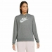 Moteriškas džemperis su gobtuvu Nike Pilka