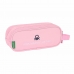 Dobbelt carry-all Benetton Vichy Pink (21 x 8 x 6 cm)