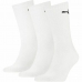 Αθλητικές Κάλτσες Puma Crew Λευκό Για άνδρες και γυναίκες (3 pcs)