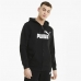 Férfi kapucnis pulóver Puma Essentials Big Logo Fekete