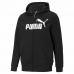 Sweat à capuche homme Puma Essentials Big Logo Noir