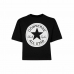 T shirt à manches courtes Signature  Converse  Chuck Patch Boxy Noir