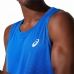 Pánske tričko bez rukávov Asics Core Singlet Modrá