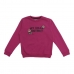 Hoodless Sweatshirt for Girls Softee Lunar  Pink Fuchsia