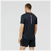 Short-sleeve Sports T-shirt New Balance Impact Run AT N-Vent Black