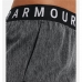 Sport shorts til kvinder Under Armour Play Up 3.0 Twist Mørkegrå Sort