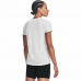 Kortarmet T-skjorte til Kvinner Under Armour Sportstyle Hvit