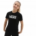 Børne Kortærmet T-shirt Vans Flying V Sort