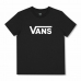 Kortærmet T-shirt til Kvinder Vans Drop V SS Crew-B Sort