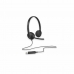 Fejhallgató Mikrofonnal Logitech 981-000475           USB 1,8 m Fekete