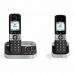 Trådløs telefon Alcatel F890 Sort/Sølvfarvet