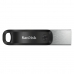 Pendrive SanDisk iXpand Black Silver 64 GB