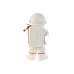 Figurine Décorative Home ESPRIT Blanc Doré 11 x 10 x 19,5 cm (3 Unités)