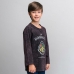 Vaikiški marškinėliai su ilgomis rankovėmis Harry Potter Pilka Tamsiai pilka
