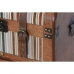 Cómoda Home ESPRIT Castanho Multicolor Madeira Tela Colonial 45 x 35 x 71,5 cm