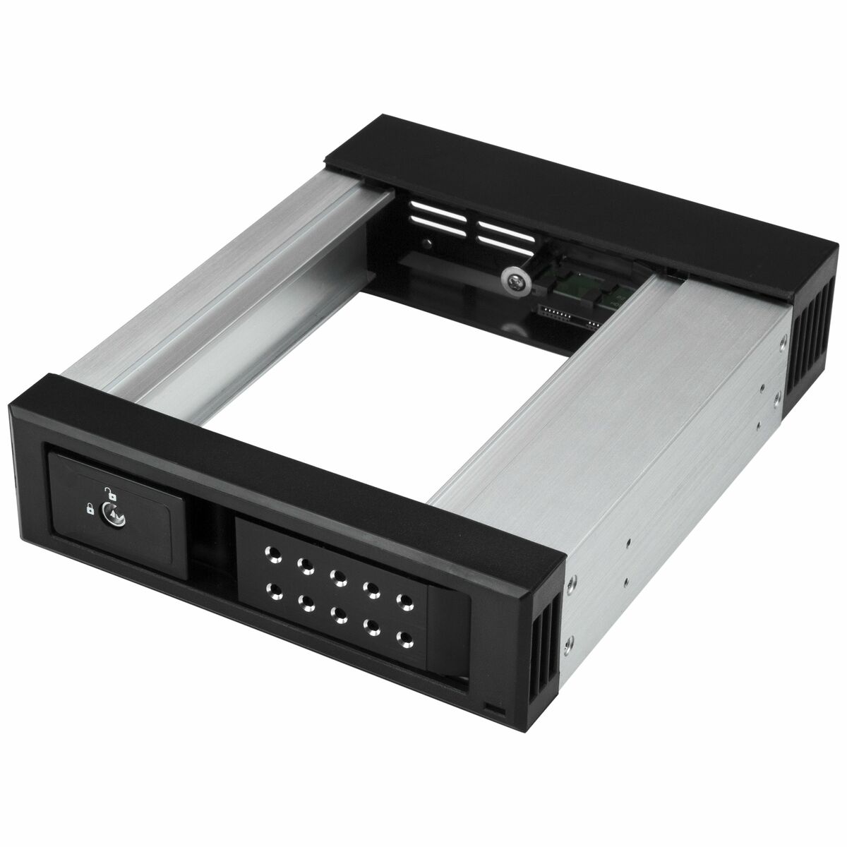 Lomme til harddisk Startech HSB1SATSASBA Sort