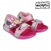 Paplūdimio sandalai Minnie Mouse Rožinė