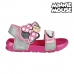 Plážové sandály Minnie Mouse Růžový