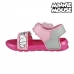 Plážové sandále Minnie Mouse Ružová