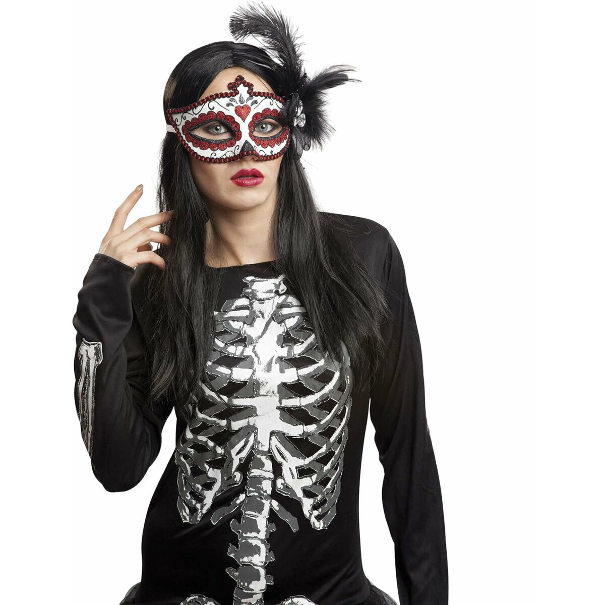 Maske My Other Me Sort Onesize