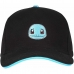 Unisex klobúk Pokémon Squirtle Badge 58 cm Čierna Jednotná veľkosť