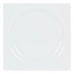 Плоска чиния Inde Zen Порцелан Бял 27 x 27 x 3 cm