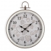 Relógio de Parede Versa Cozy Corações Metal (5 x 73,5 x 60 cm)