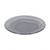 Плоска чиния Inde Kilauea 24 x 24 x 2,5 cm Черен