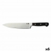 Couteau Chef Quid Professional Inox Chef Black Noir Métal 20 cm (Pack 6x)