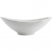 Serving Platter Quid Gastro Oval Ceramic White (21,5 x 12,5 x 7 cm) (6 Units)