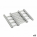 Table Mat Extendable Silver Stainless steel 23 x 2 x 20 cm (12 Units)
