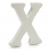 Písmeno X Bílý polystyren 1 x 15 x 13,5 cm (12 kusů)