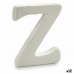 Lettre Z Blanc polystyrène 1 x 15 x 13,5 cm (12 Unités)