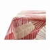 Bordsduk Tunn kanvas Anti-fläckar Blad 140 x 180 cm Rödbrun (10 antal)