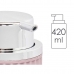 Дозатор мыла Розовый Пластик 32 штук (420 ml)