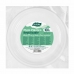 Újrafelhasználható tányérkészlet Algon Kerek Fehér Műanyag 20,5 x 2 cm (6 egység)