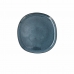 Flad Plade Bidasoa Ikonic Blå Keramik 20,2 x 19,7 x 1,3 cm (6 enheder) (Pack 6x)