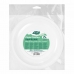 Set de platos reutilizables Algon Redondo Blanco Plástico 22 x 22 x 1,5 cm (24 Unidades)