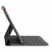 Tastaturetui for Nettbrett Logitech iPad 2020 | iPad 2019 | iPad 2021 Grå Spansk Qwerty QWERTY