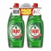 čistiaci prostriedok na umývanie riadu Fairy 8083935 650 ml (2 x 650 ml)